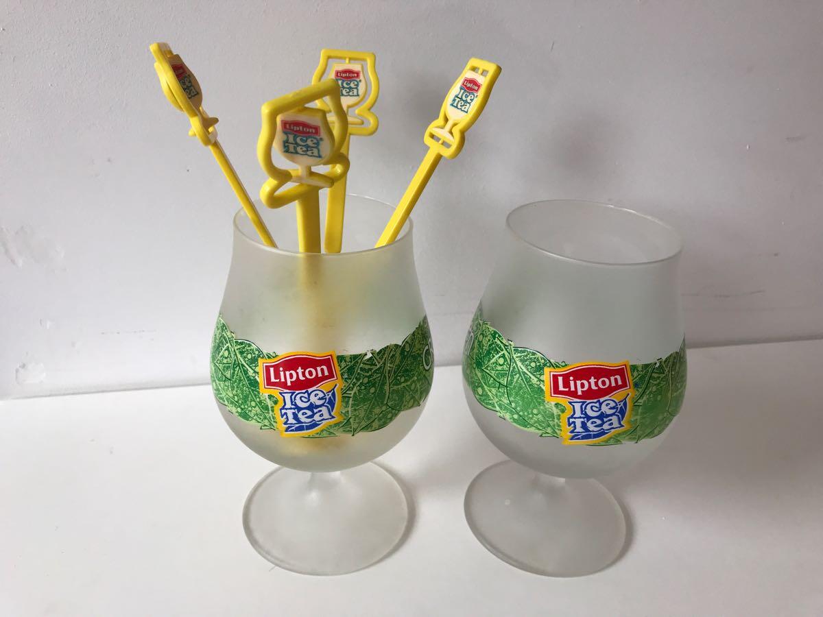 Binnenshuis humor Ga trouwen 2 Lipton Ice Tea Glazen Met Stampers Voor Gratis In Amersfoort, UT |  Gratis/Te Koop — Nextdoor