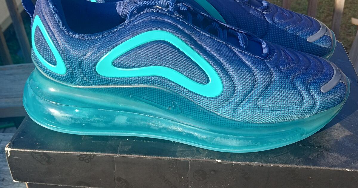 Nike air max 720 gs blue void court purple men s us size 10 5 for 70