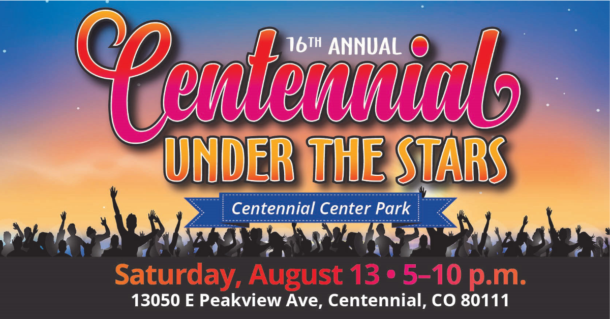 OneWeek until Centennial Under the Stars! (City of Centennial