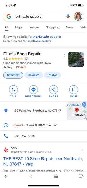 Dino shoe repair on sale