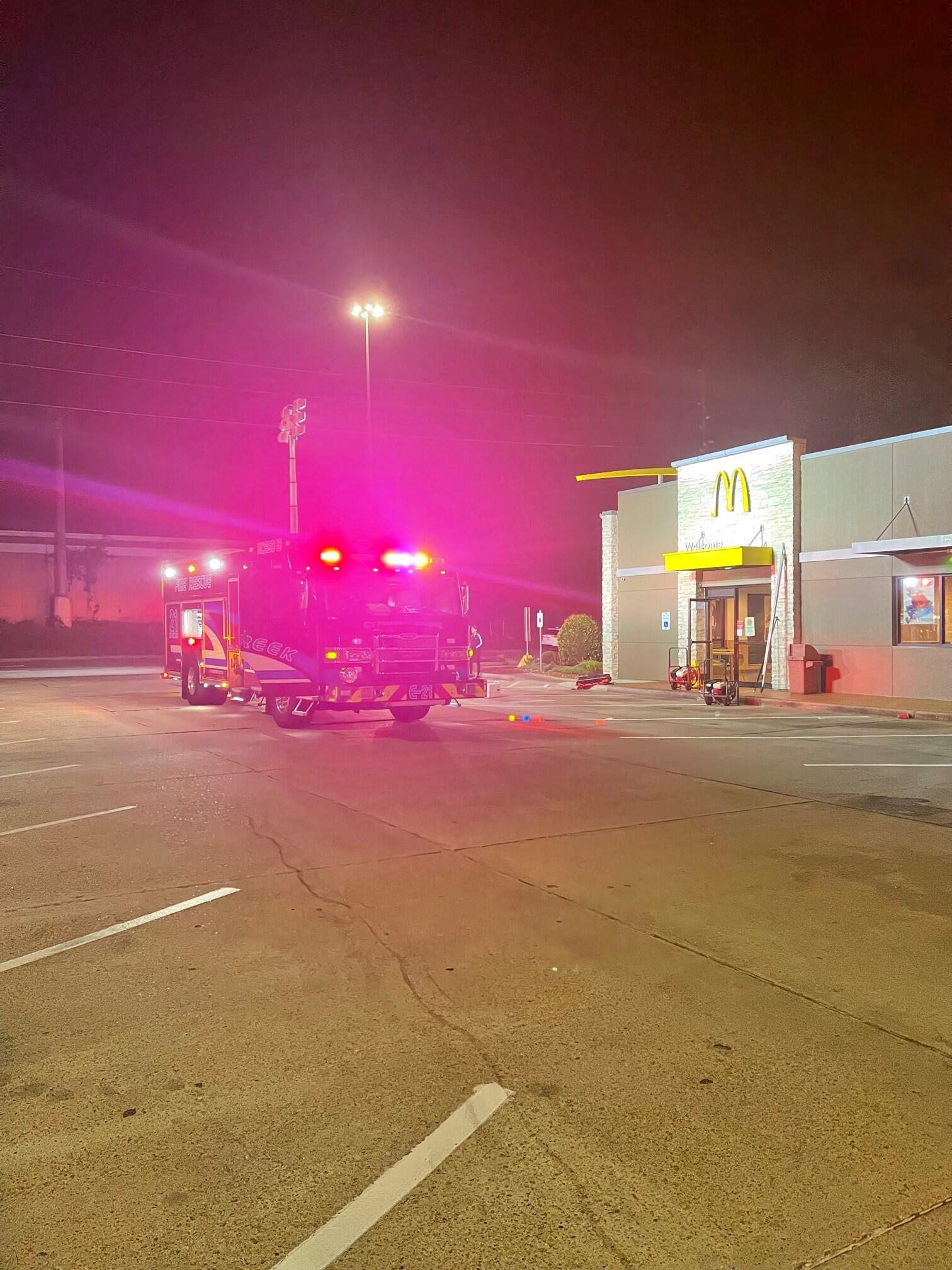 Incident Report 532022 McDonald's Grease Fire (Cypress Creek Fire