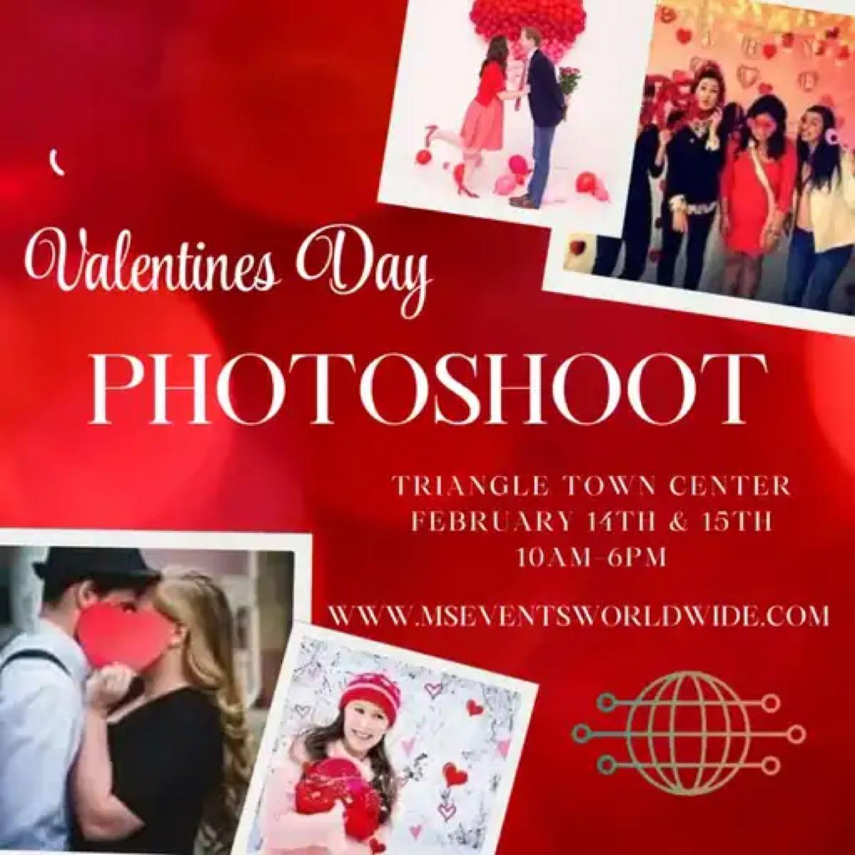 Valentine's Day photoshoot