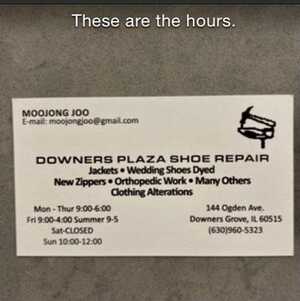 Plaza 2025 shoe repair
