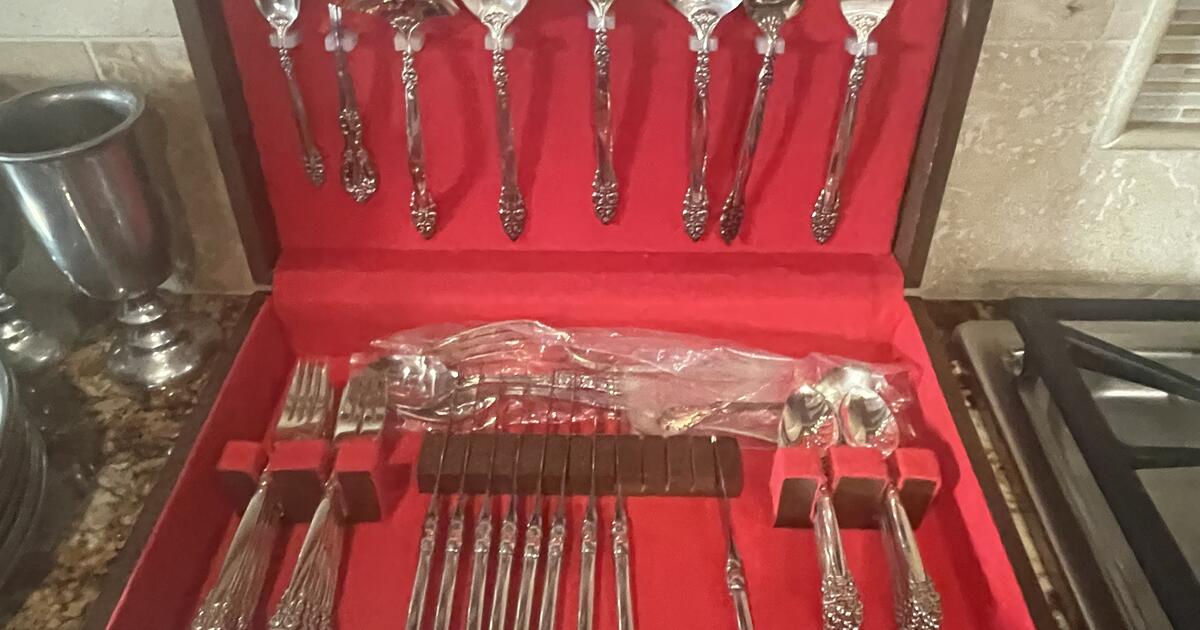 Silver plated community cutlery set for $100 in Danville, CA | For Sale ...