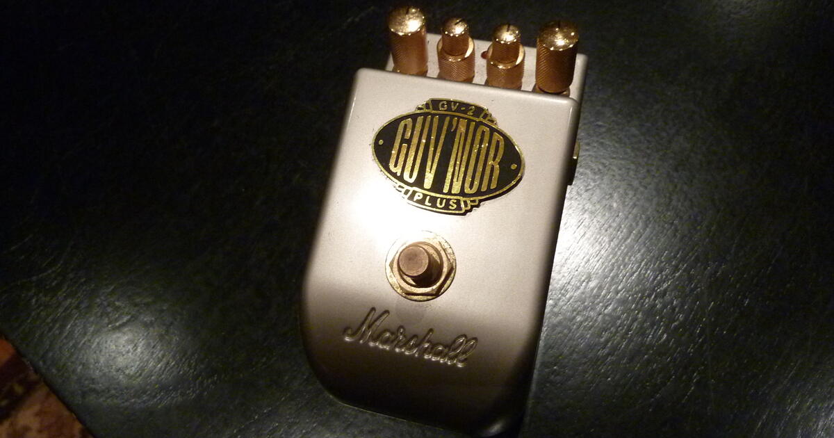 Marshall CV-2 distortion guitar stomp box for $40 in Bellevue, WA | For ...
