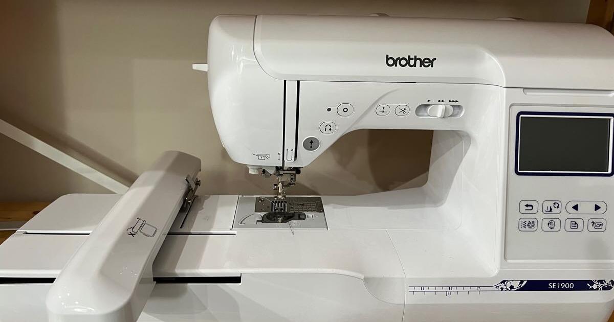 Brother 1900 Sewing & Embroidery Machine for $800 in Miami, FL | Finds ...