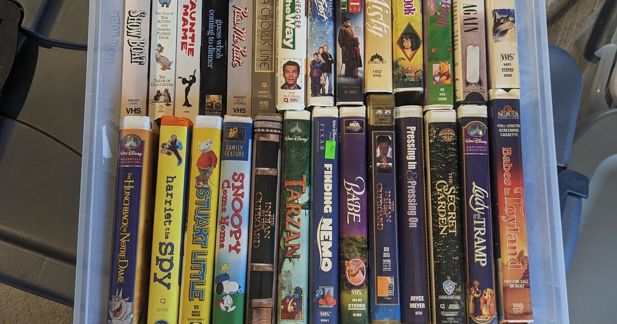 hundreds of VHS tapes for 45 in St. Paul, MN For Sale & Free — Nextdoor