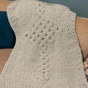 Handmade Chunky Knit Blanket