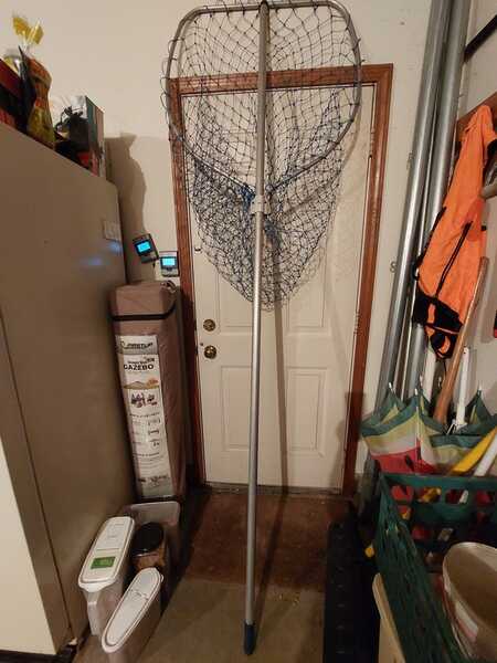 Vintage Aluminum Fishing Dip Net 8' H&le For $35 In Valparaiso, IN