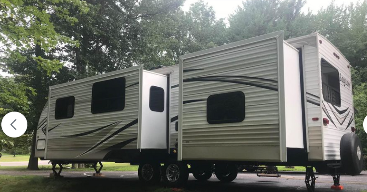 Camper on 2023 Full Seasonal Site 014 Layton Joey Camper in Maine for