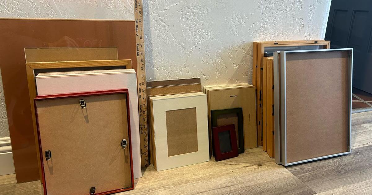 Assorted picture frames + mats for Free in Huntington Beach, CA For