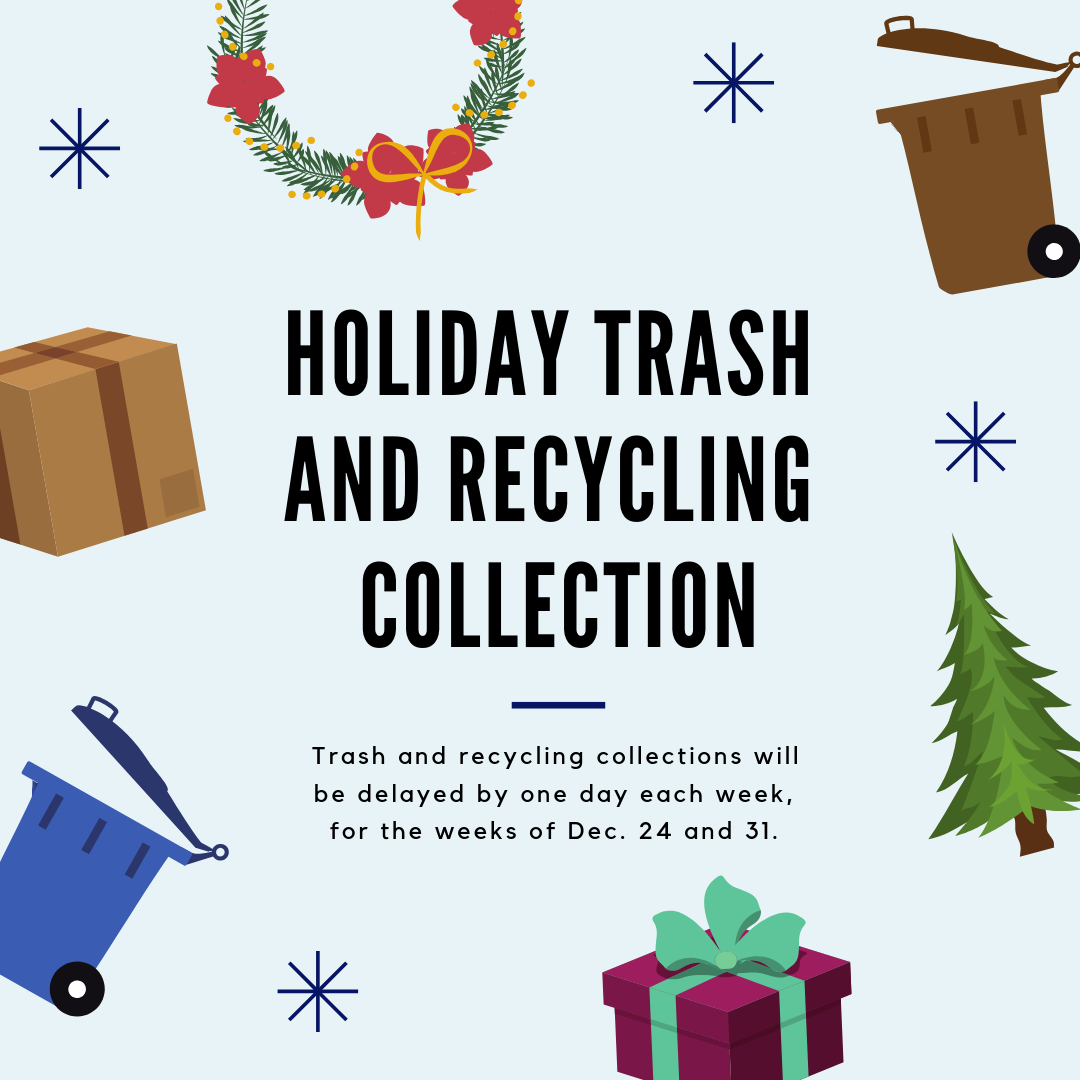 Holiday Trash Recycling Schedule City Of Chesapeake Nextdoor 