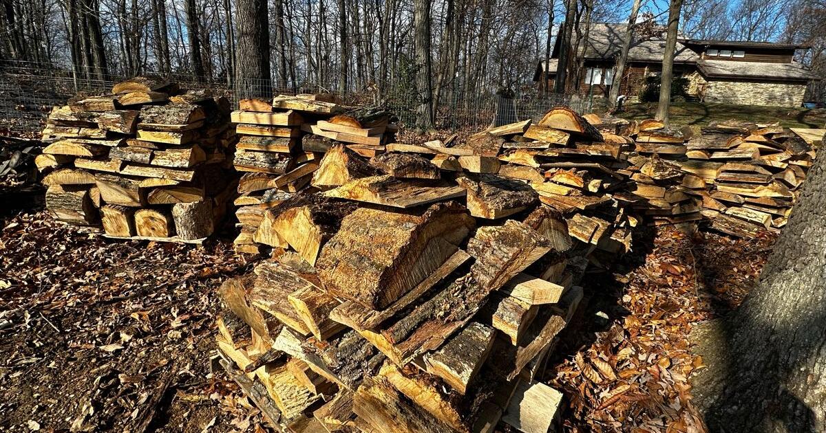 Pallets of seasoned, mixed firewood for sale. for 60 in Westminster