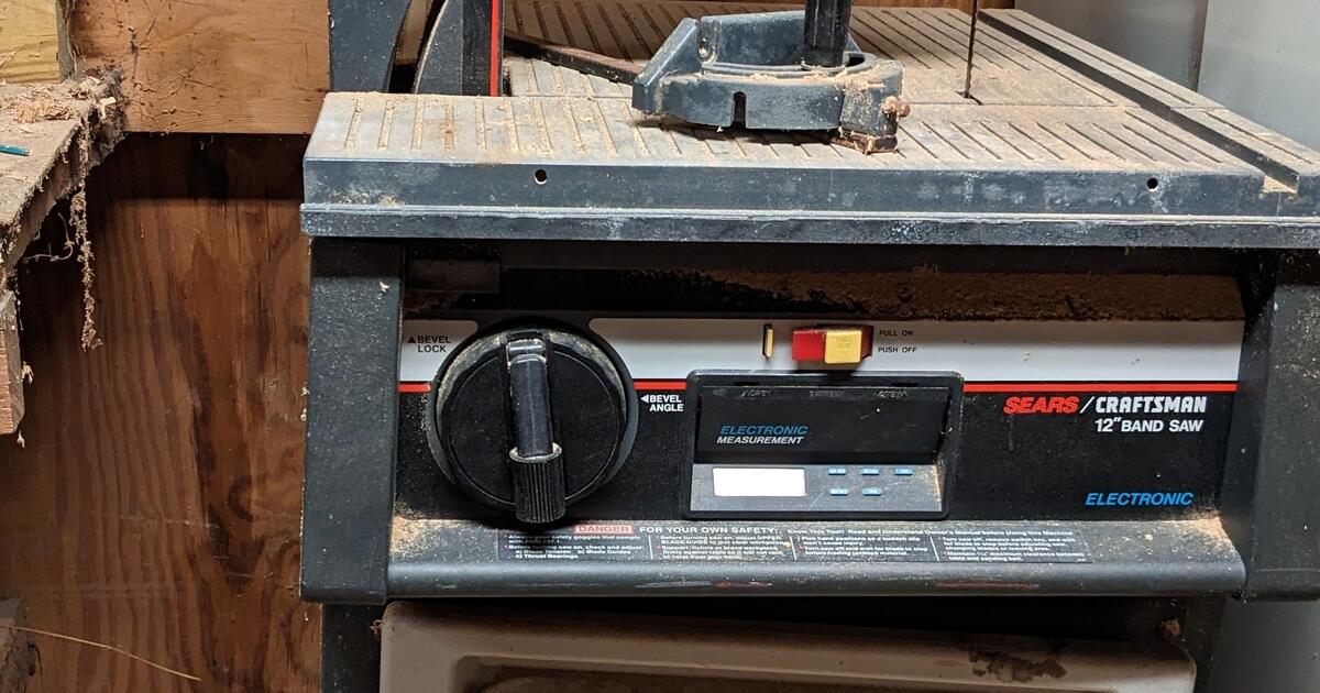 Craftsman 12" Electronic Band Saw for 100 in Cowen, WV For Sale