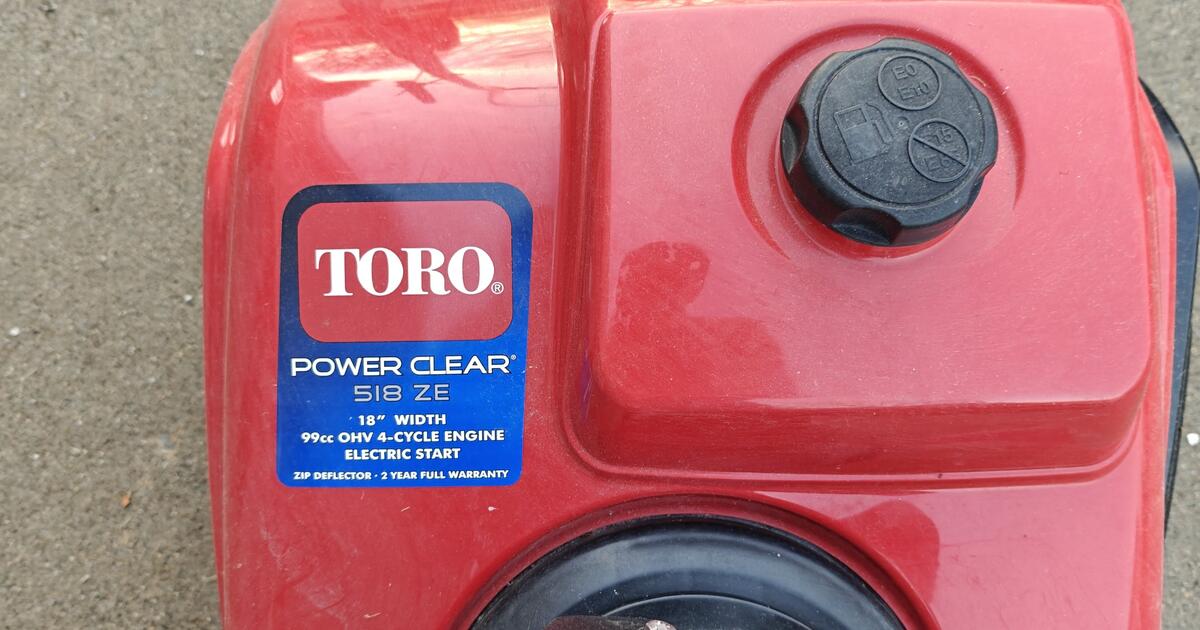 How To Start Toro 518 Ze Snow Blower