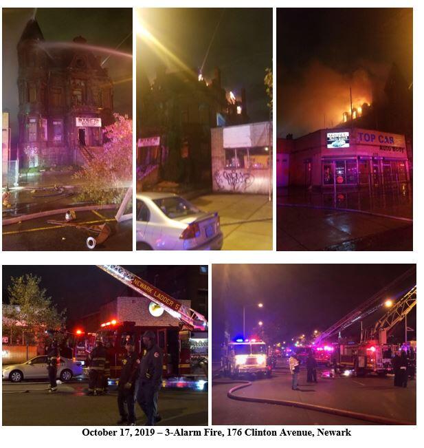 Two Newark Firefighters Injured In Last Night's 3-Alarm Fire With ...