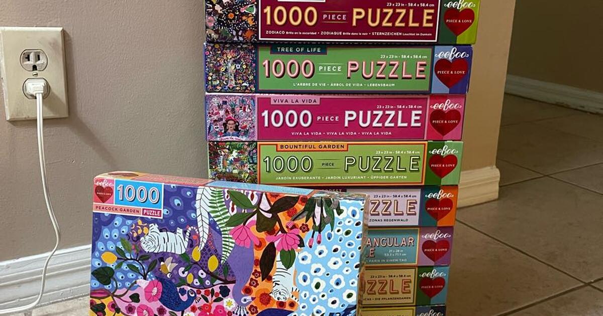 Twelve 1000piece puzzles for 6 in Orlando, FL Finds — Nextdoor