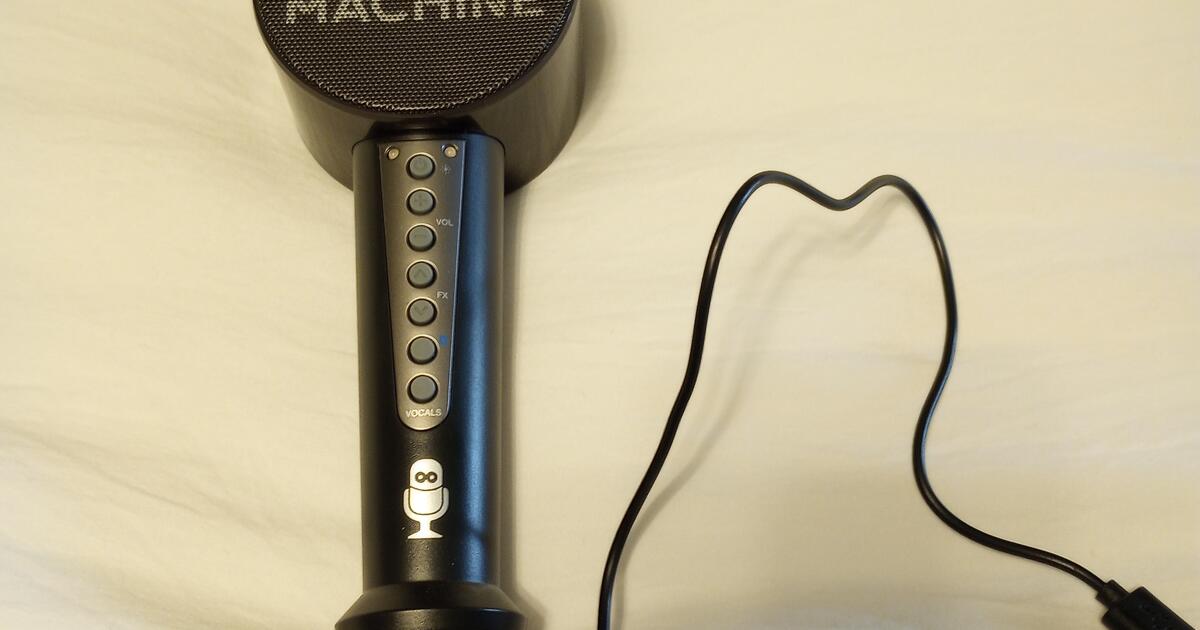 "Party Machine" Karaoke Microphone (like new) for 5 in Cary, NC For