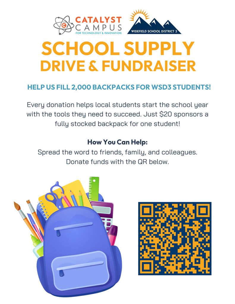 Wsd3 Widefield School District 3 (WSD3) is hosting a Back to School Bash ...