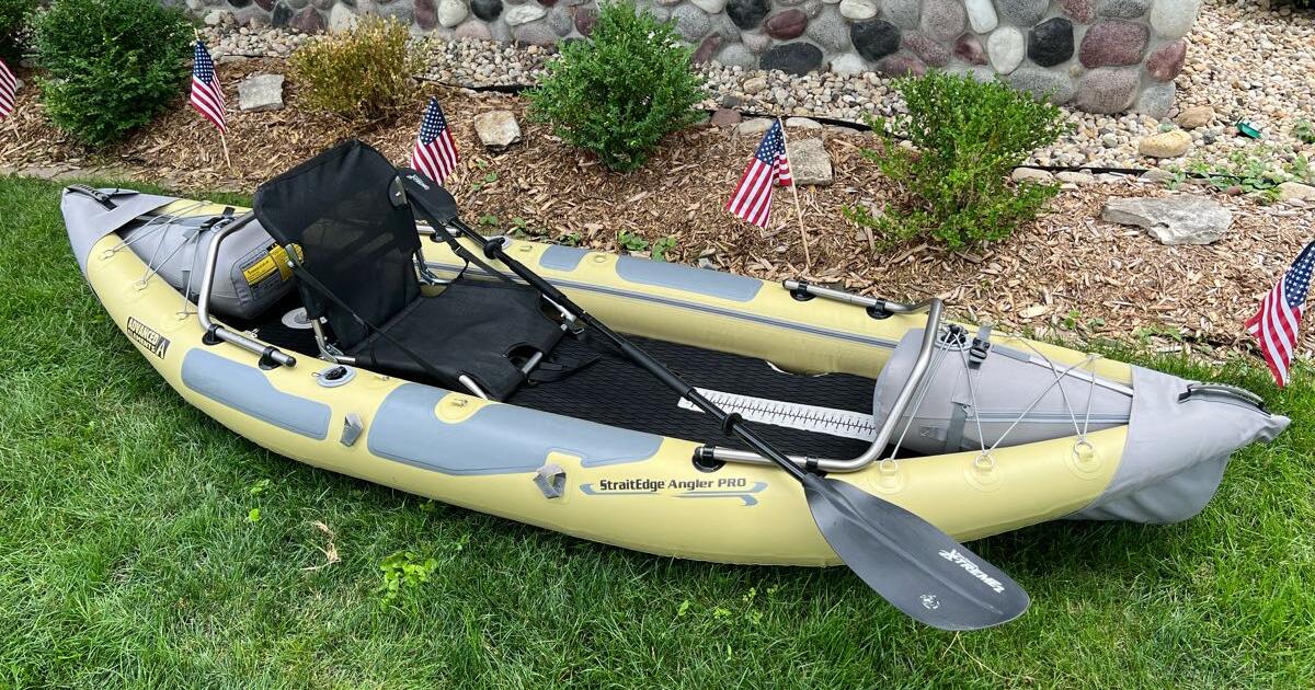 Advanced Elements StraitEdge Angler PRO Kayak for $965 in Middleton, WI