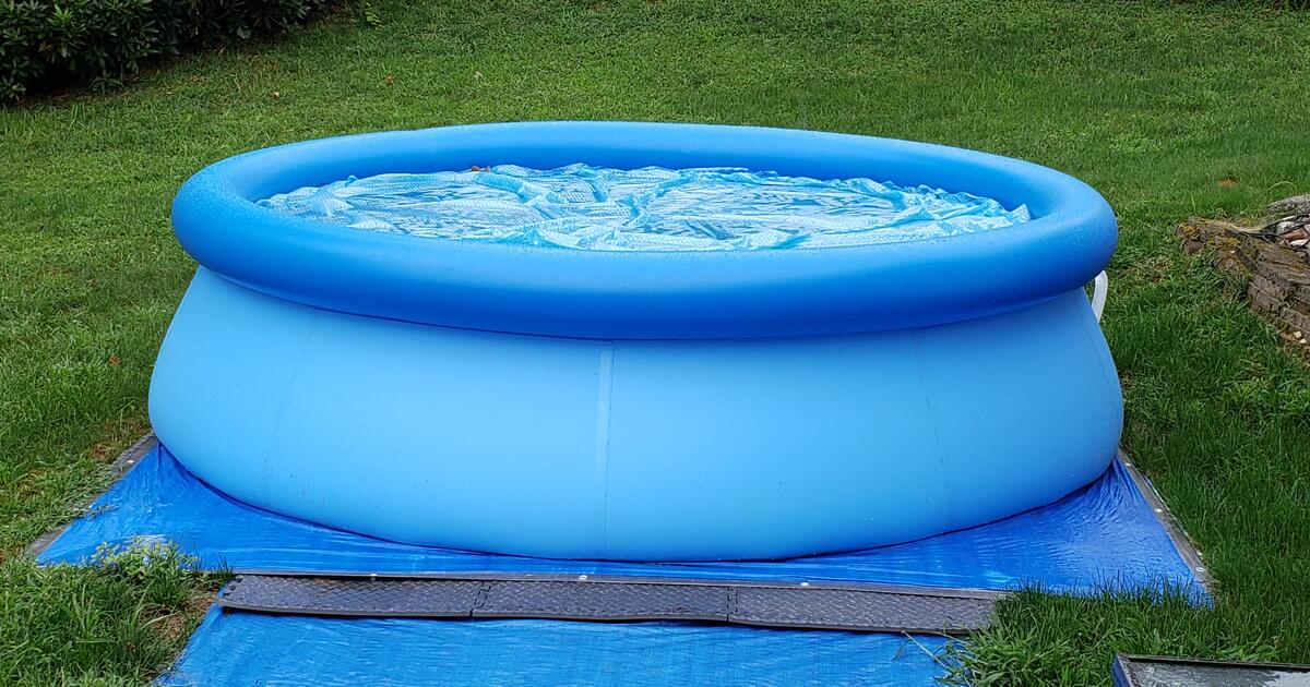 Intex 10x30 pool, filter, accessories, chemicals, more for 280 in