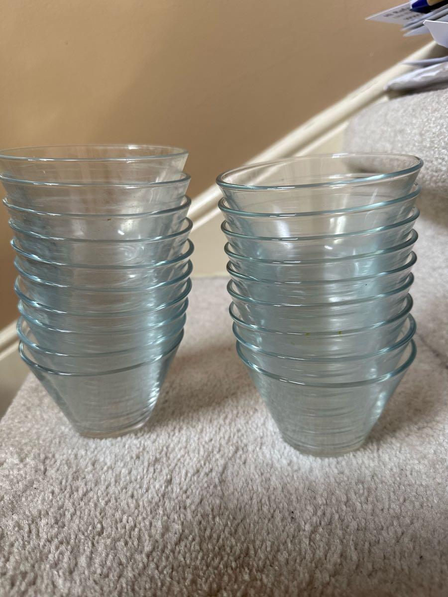 Giving away GLASS DESERT CUPS for Free in Chesapeake, VA For Sale