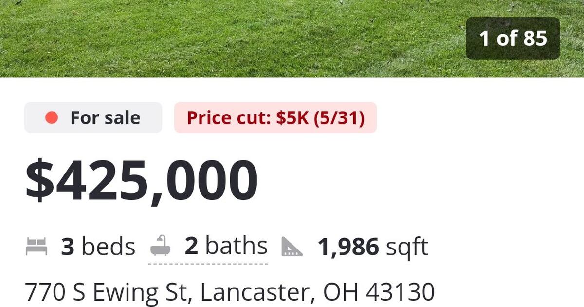 House For Sale! Berne Union Schools for 430000 in Lancaster, OH For