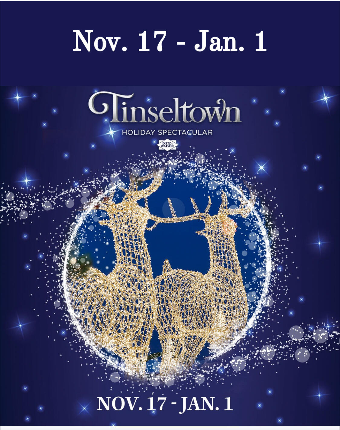 FDR Park Tinseltown Holiday Spectacular (Town Watch Integrated Services