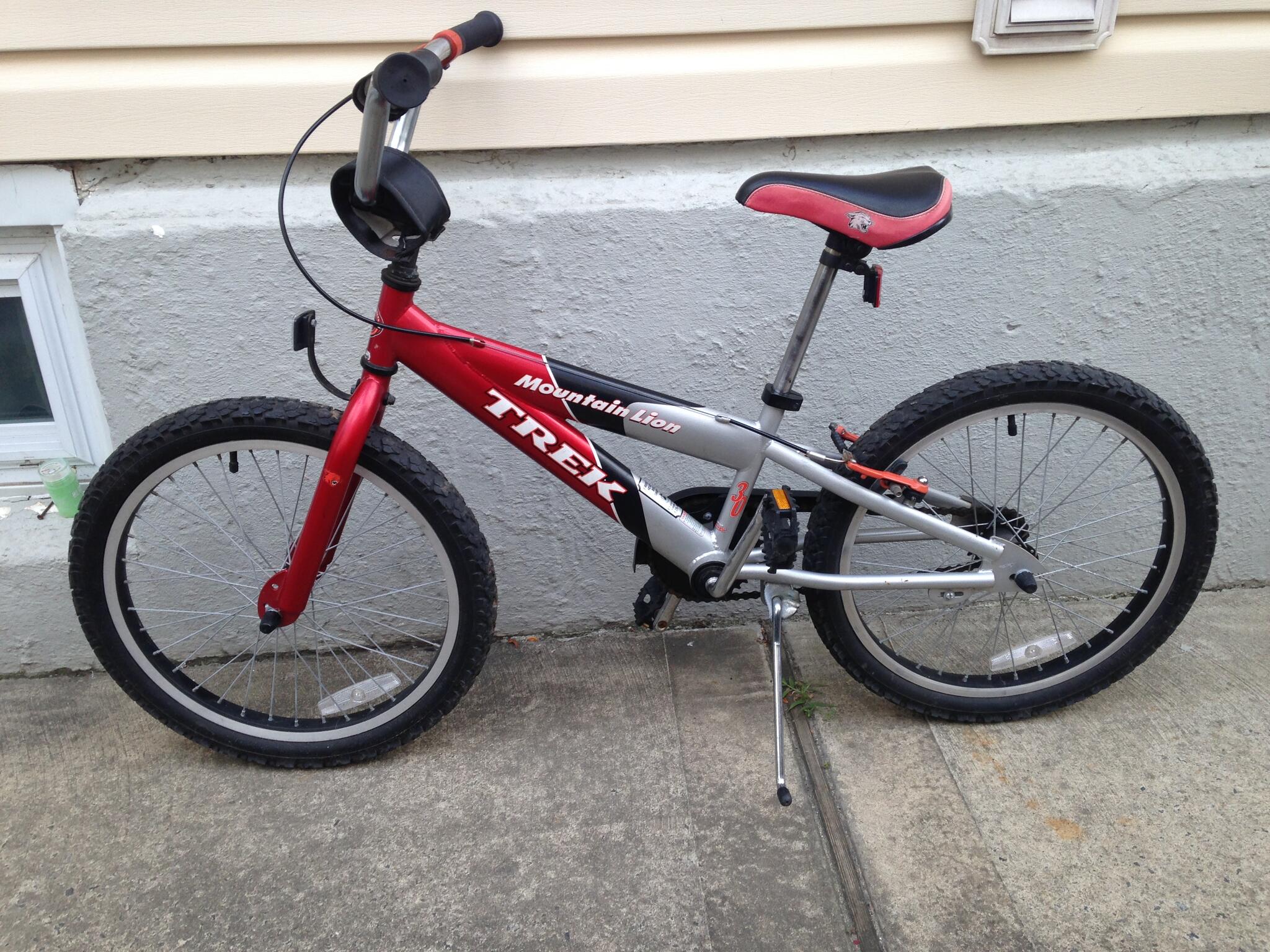 trek mountain lion 20 inch bicycle 20 Inch Trek Mountain Lion: For $45 In Staten Isl&, NY