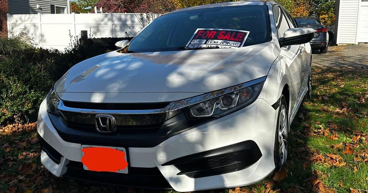 2016 Honda Civic LX 4D for 15000 in Lowell, MA For Sale & Free