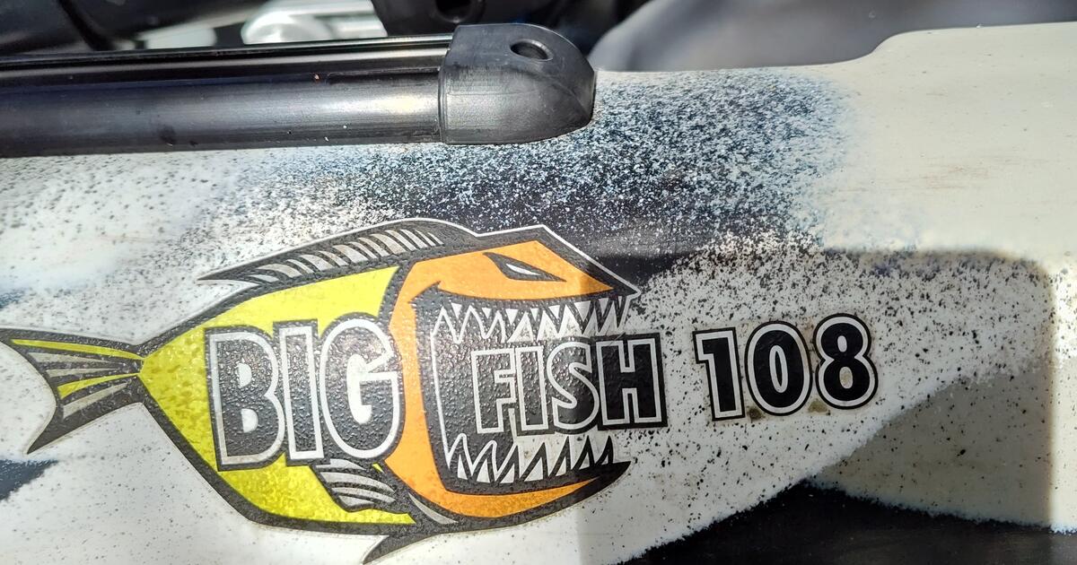 BIG FISH 108 & BIG FISH 103 PEDDLE KAYAKS for $4500 in Mandeville, LA ...