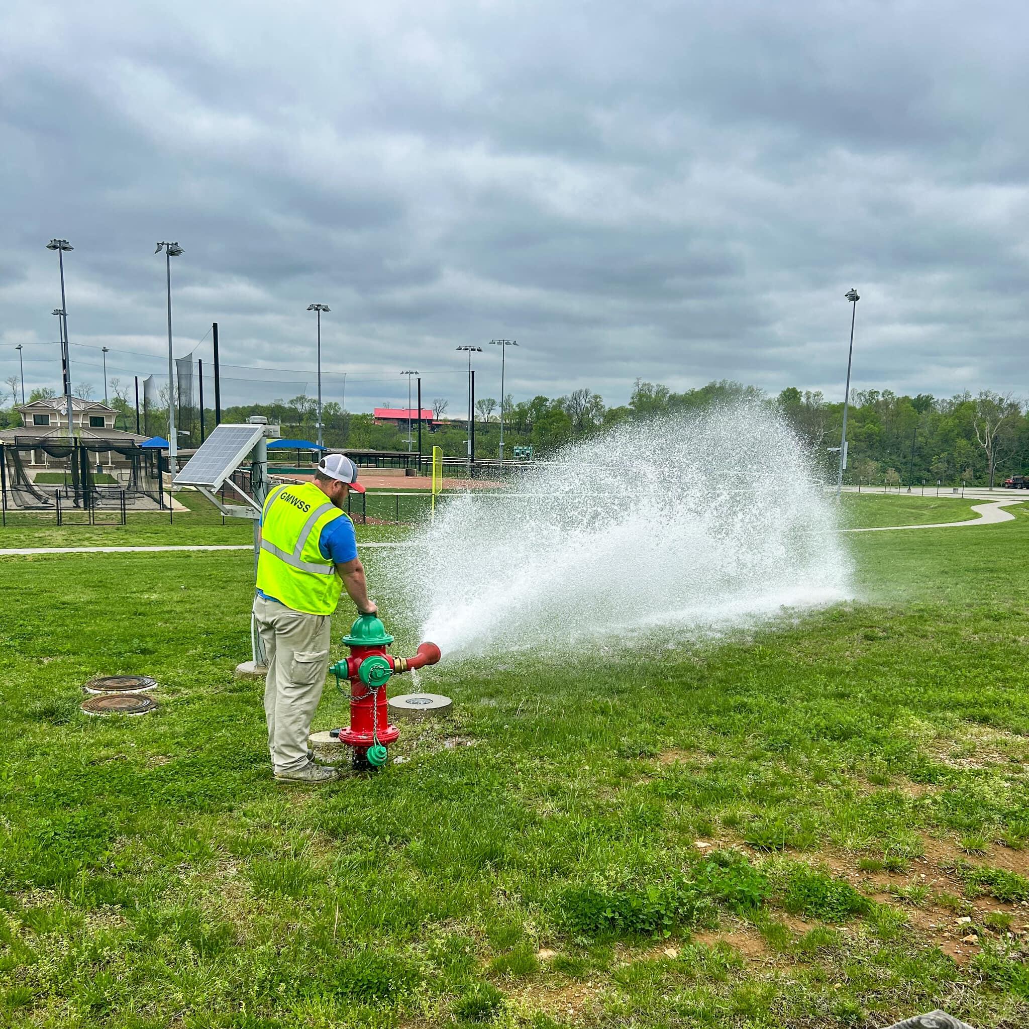 ⚠️ Annual Hydrant Flushing starts in your area today⚠️