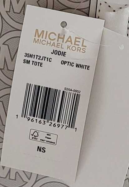 Michael Kors 35H1T2Jt1C Jodie Small Logo Jacquard Tote Bag In