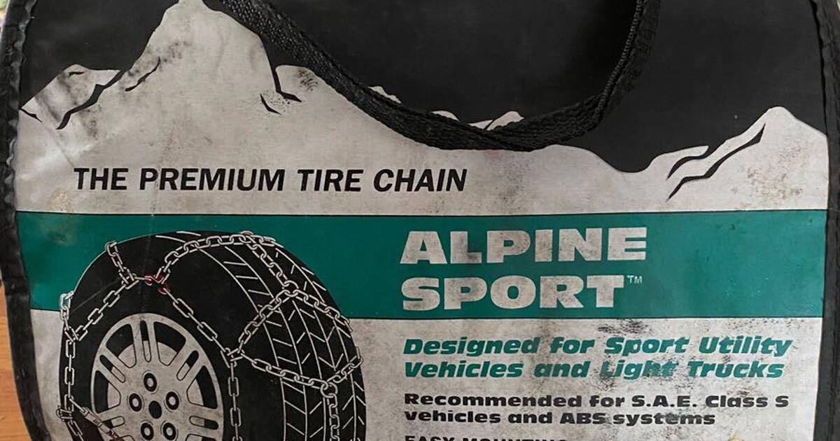 Alpine Sport Tire Chains 2319 for 20 in Bend, OR For Sale & Free