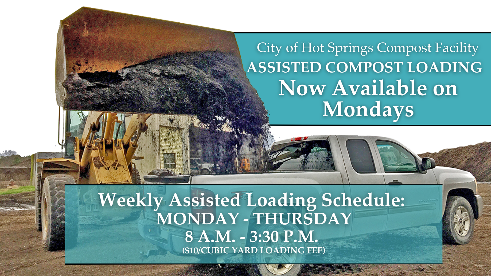 The City of Hot Springs Compost Facility has expanded its assisted ...