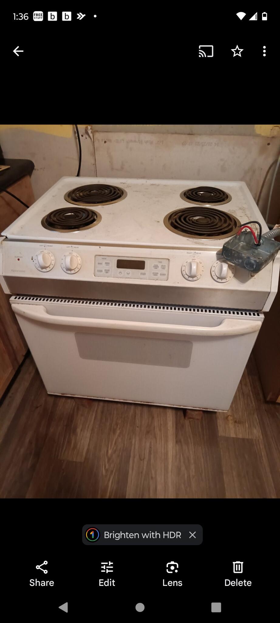 Electric Stove Works Great! for 100 in Jackson, MS For Sale & Free