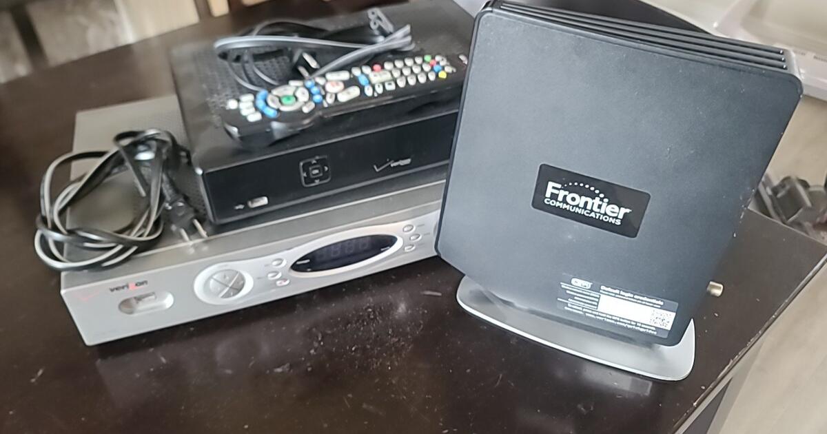 FREE Verizon Cable Box Converter Frontier TV for Free in Plano