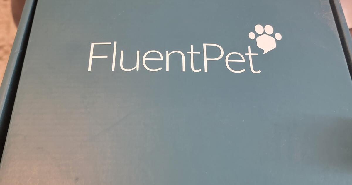 Fluent pet set. Two buttons used/not Included for 175 in Jacksonville, FL Finds — Nextdoor