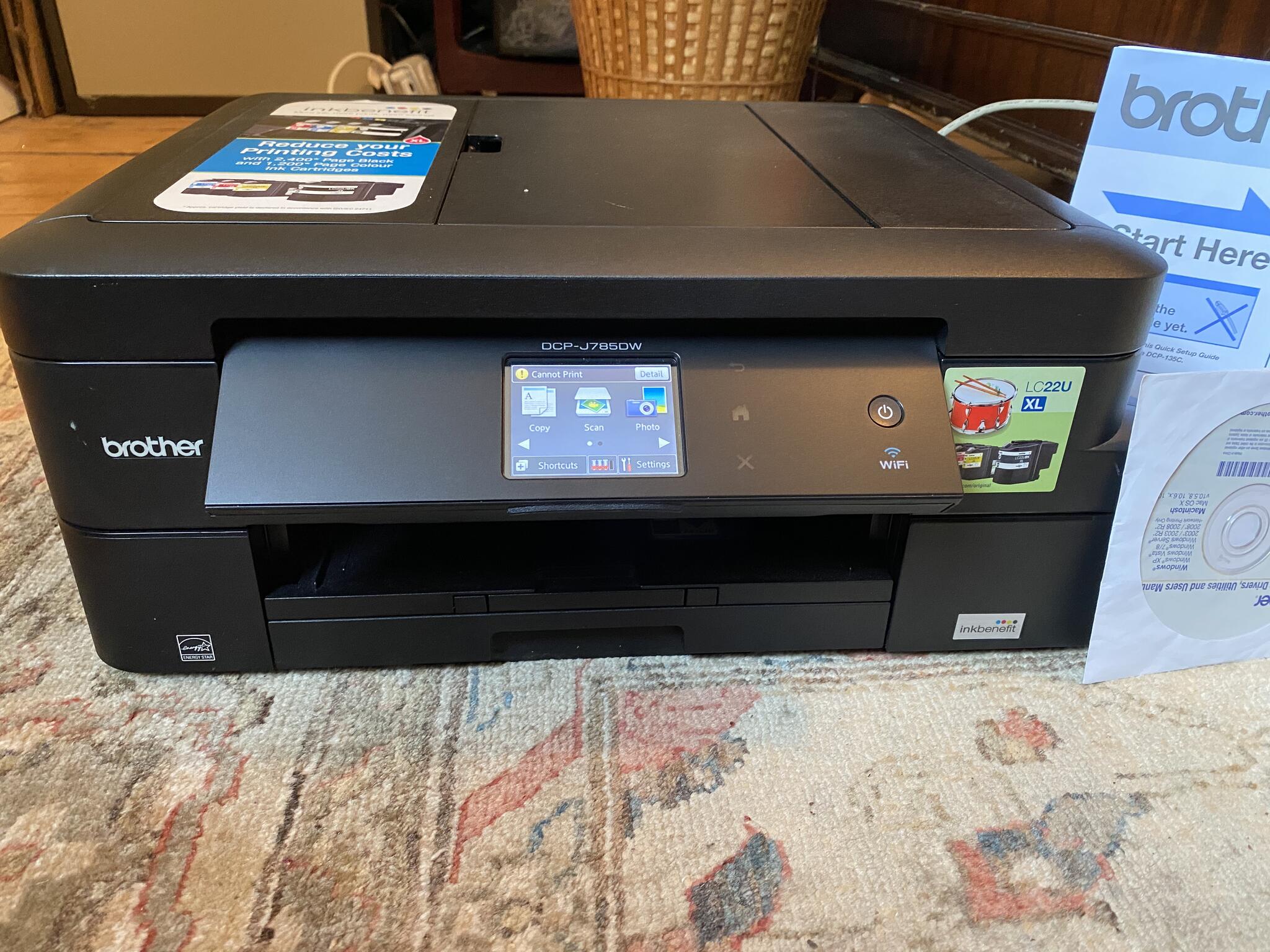 Ritual ægtefælle Taiko mave Brother Printer DCP-J785DW For £6 In Ringmer, Engl& | For Sale & Free —  Nextdoor