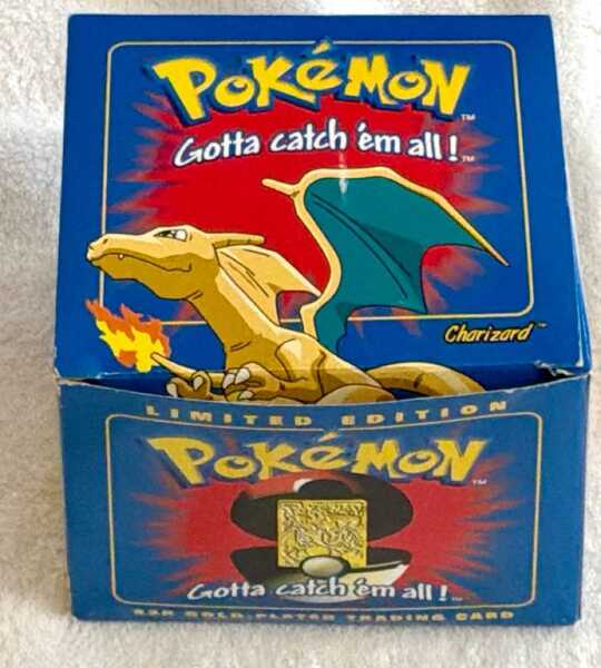 Pokmon Limited Edition-1999 Charizard #6-Sealed In Original Box-23K Gold Plated Trading Card For $200 In Morton Grove, IL | For Sale & Free Nextdoor Pokmon Limited Edition-1999 Charizard #6-Sealed In Original Box-23K Gold Plated Trading Card For $200 In Morton Grove, IL | For Sale & Free Nextdoor