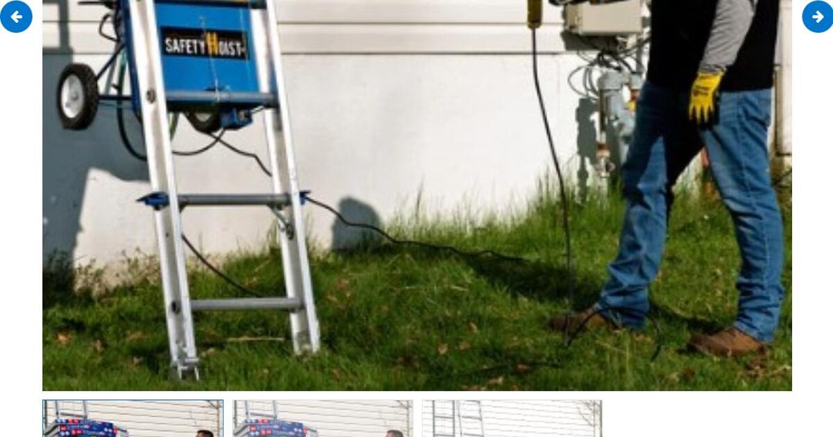 250lbs. Electric Safety Hoist "Laddervator" for 2200 in Monroe, MI