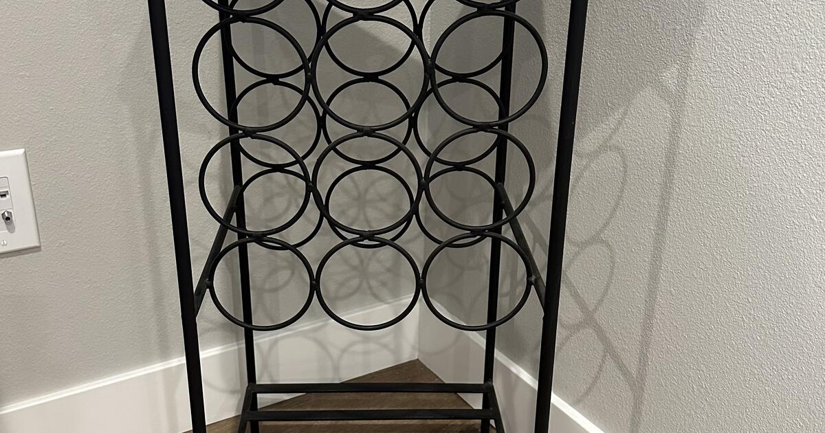 Wrought iron wine rack for 40 in Thousand Oaks, CA For Sale & Free