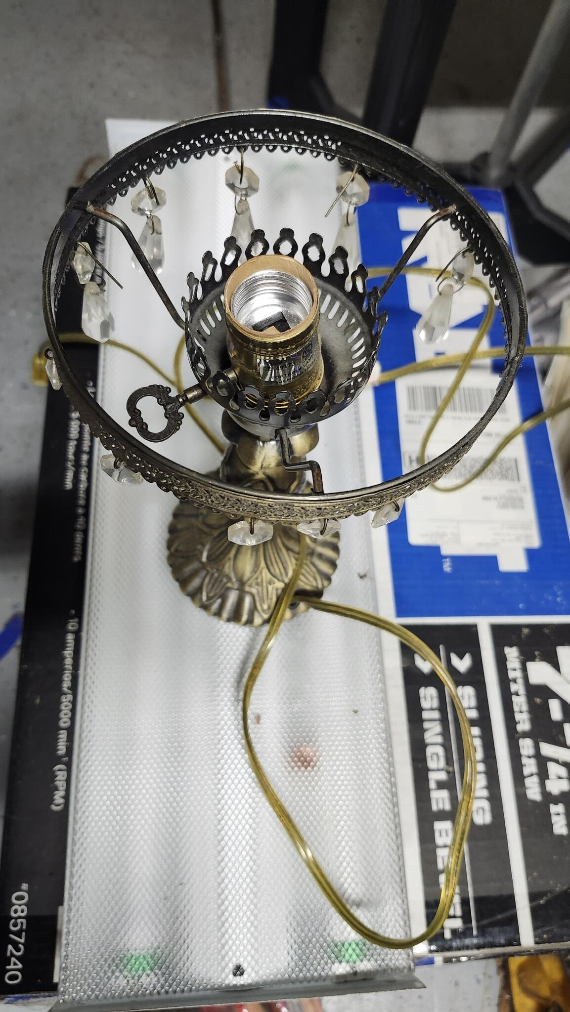 Vintage Lamp Base