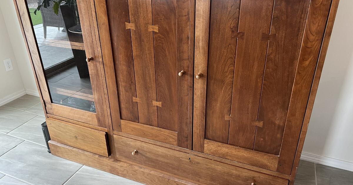 Stickley Cherry Entertainment center for 100 in Rio Rancho, NM For