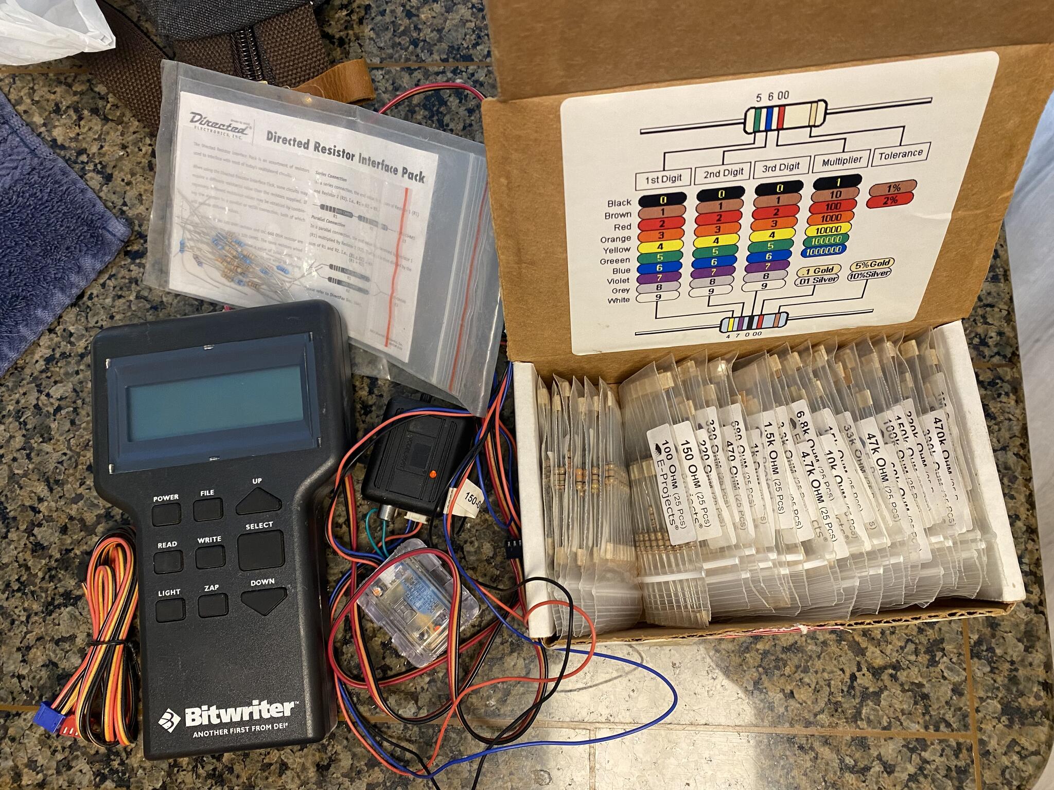 Directed Electronics 998T Bitwriter Programmer with Directed Electronics  506T I.T. Audio Sensor for $60 in Hot Springs Village, AR | For Sale & Free  — Nextdoor