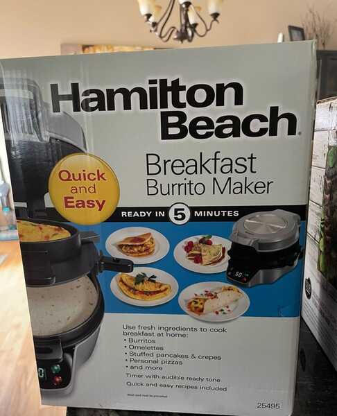 Hamilton Beach Breakfast Burrito Maker For $20 In Los Angeles, CA
