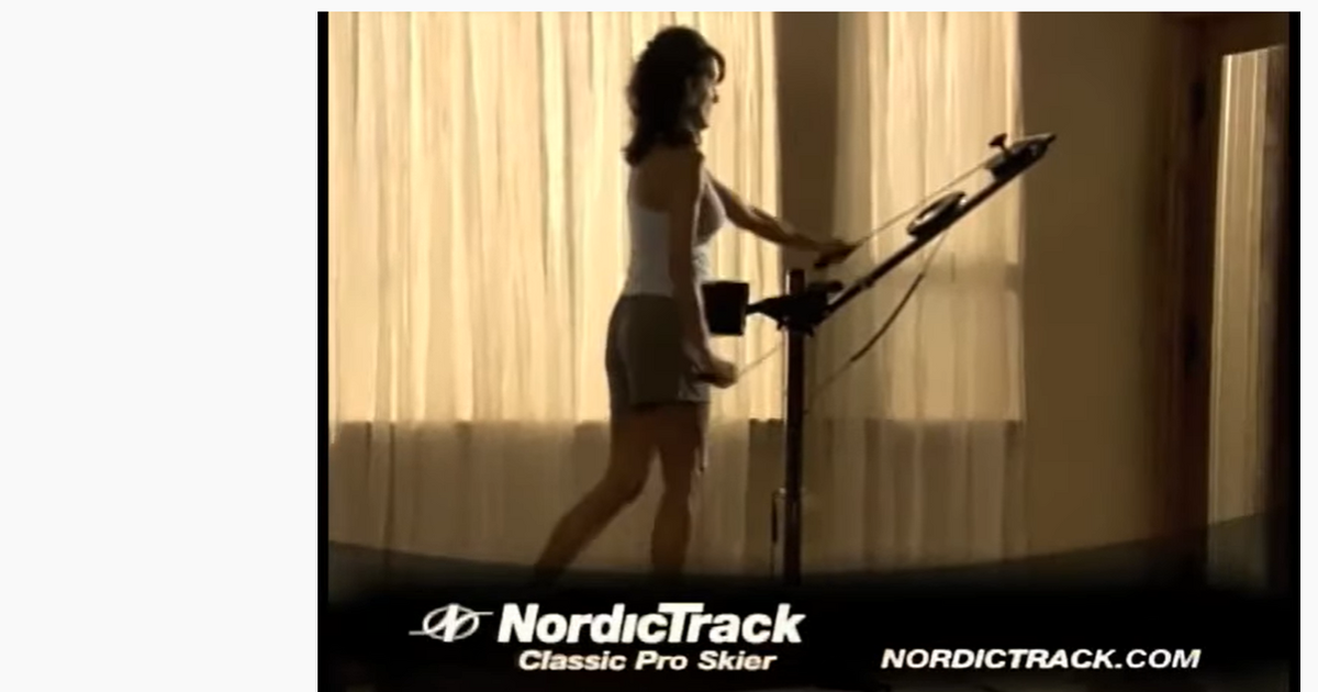 NordicTrack Classic Pro Cross Country Skier Low-Impact Exercise Machine ...