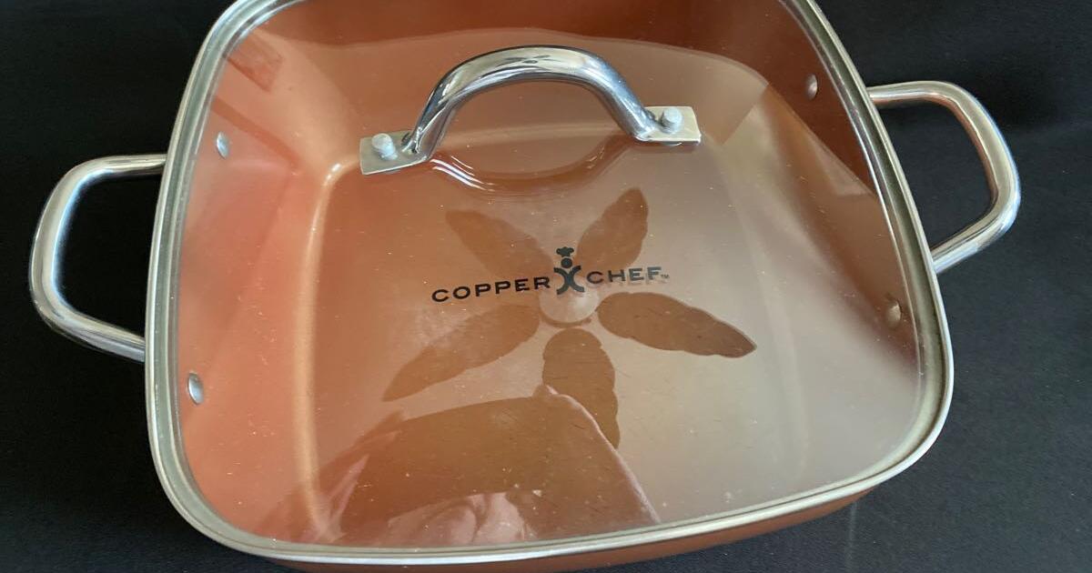 Copper Chef 6 Qt. Pan w/LidREDUCED for 10 in Claymont, DE Finds