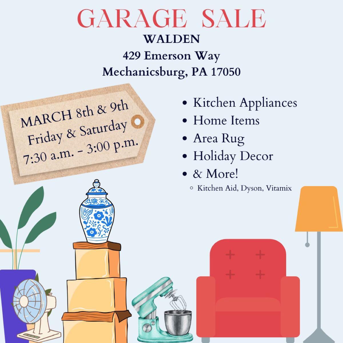 GARAGE SALE!!! in Mechanicsburg, PA For Sale & Free — Nextdoor