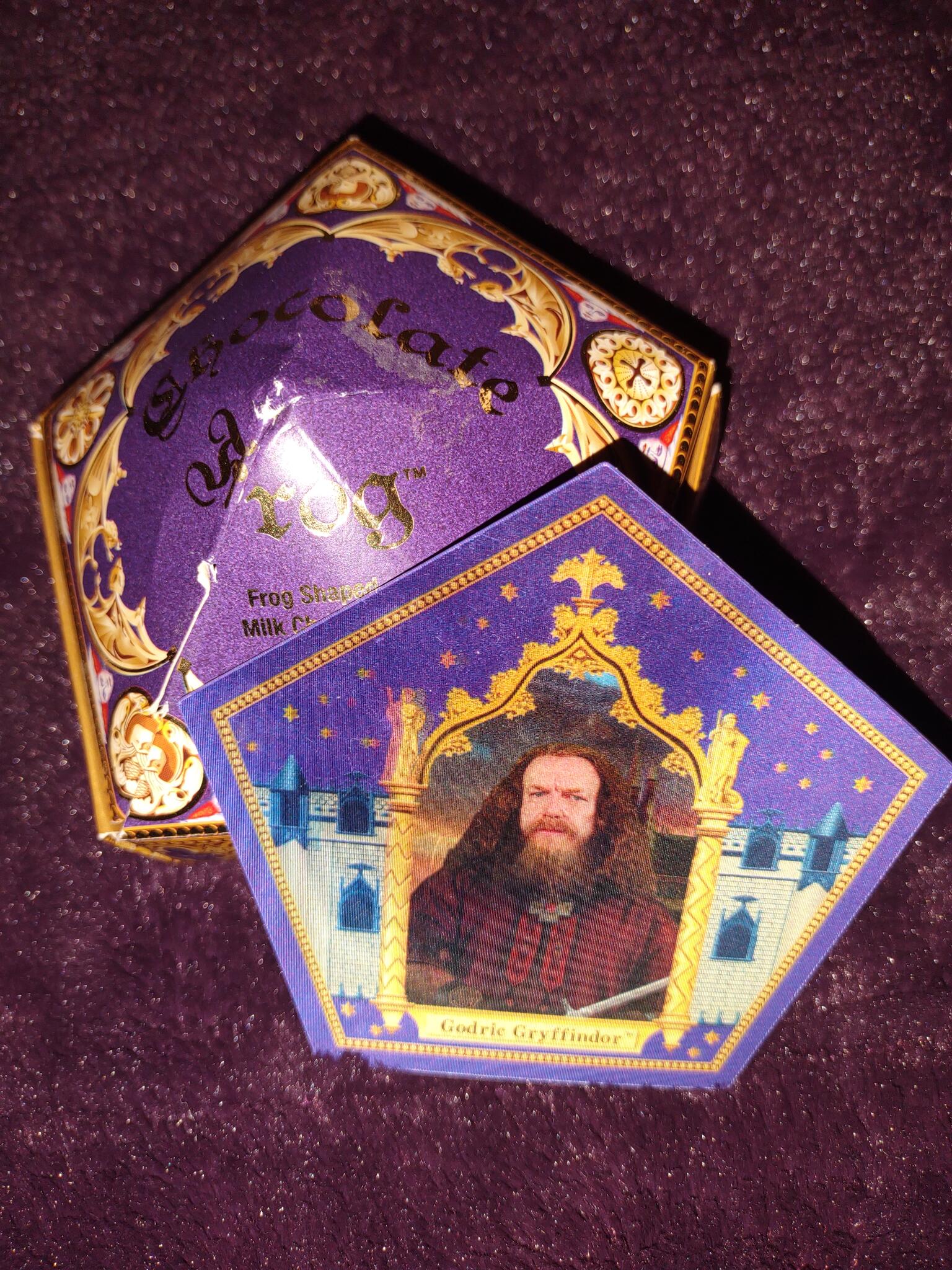 Godric Gryffindor Chocolate Frog Card